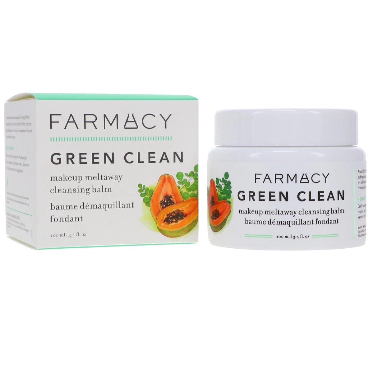 Farmacy Green Clean Makeup Meltaway Cleansing Balm 3.4 fl oz