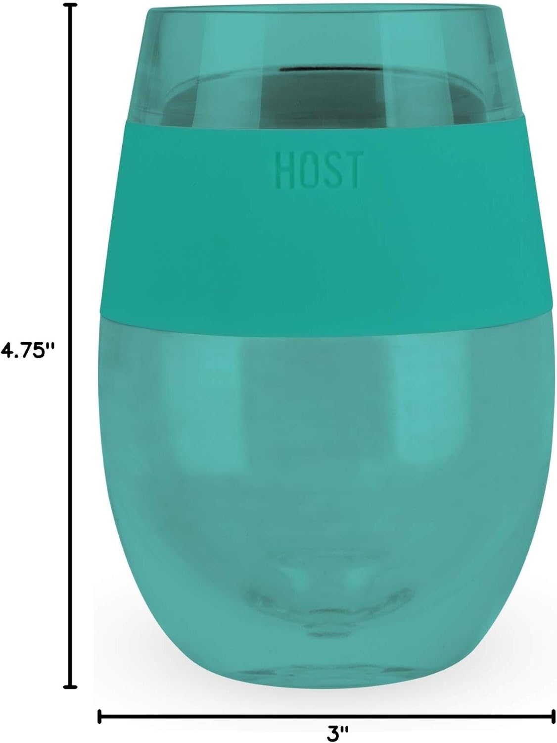 Freezable Stemless Wine Glasses – Insulated Cooling Gel Wine Tumblers Set