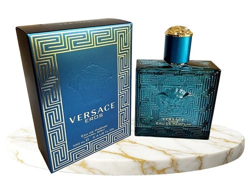 Versace Eros Eau de Parfum Spray for Men 3.4 oz / 100 ml