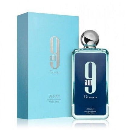 Afnan 9 PM EDP for Men 3.4 oz – Sweet Spicy Amber Cologne New in Box