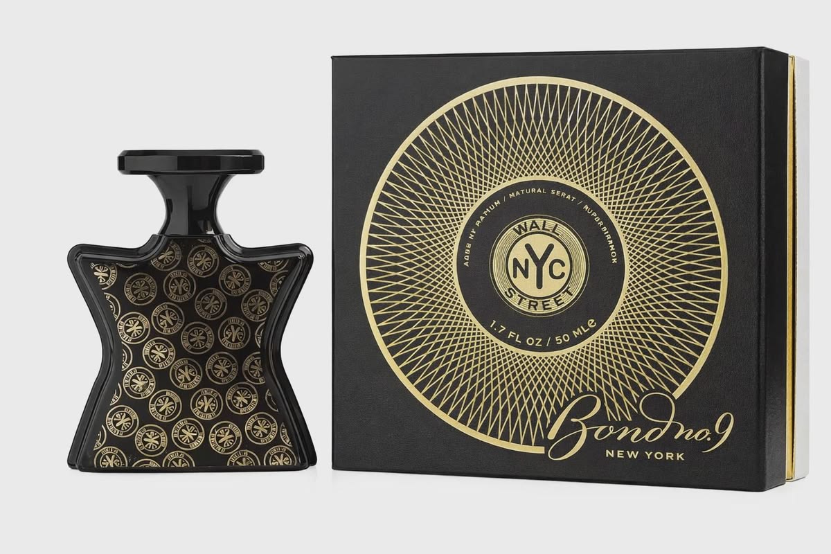 Bond No. 9 Wall Street Eau de Parfum star-shaped spray bottle 3.4 oz unisex fragrance