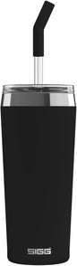 SIGG Helia Insulated Travel Mug – Stainless Steel Tumbler with Glass Straw