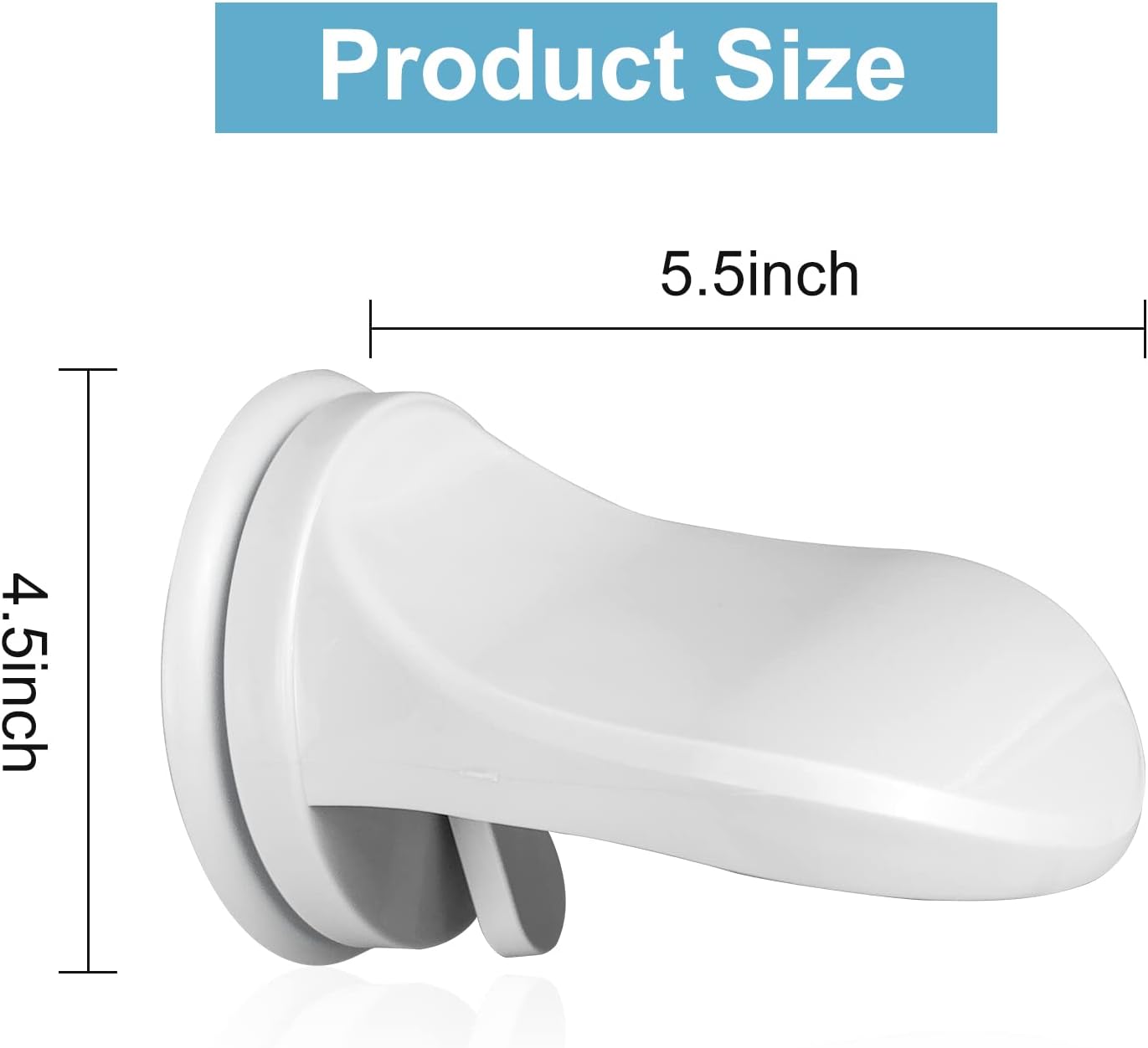 Suction Shower Foot Rest – Non-Slip Leg Shaving & Pedicure Step for Bath