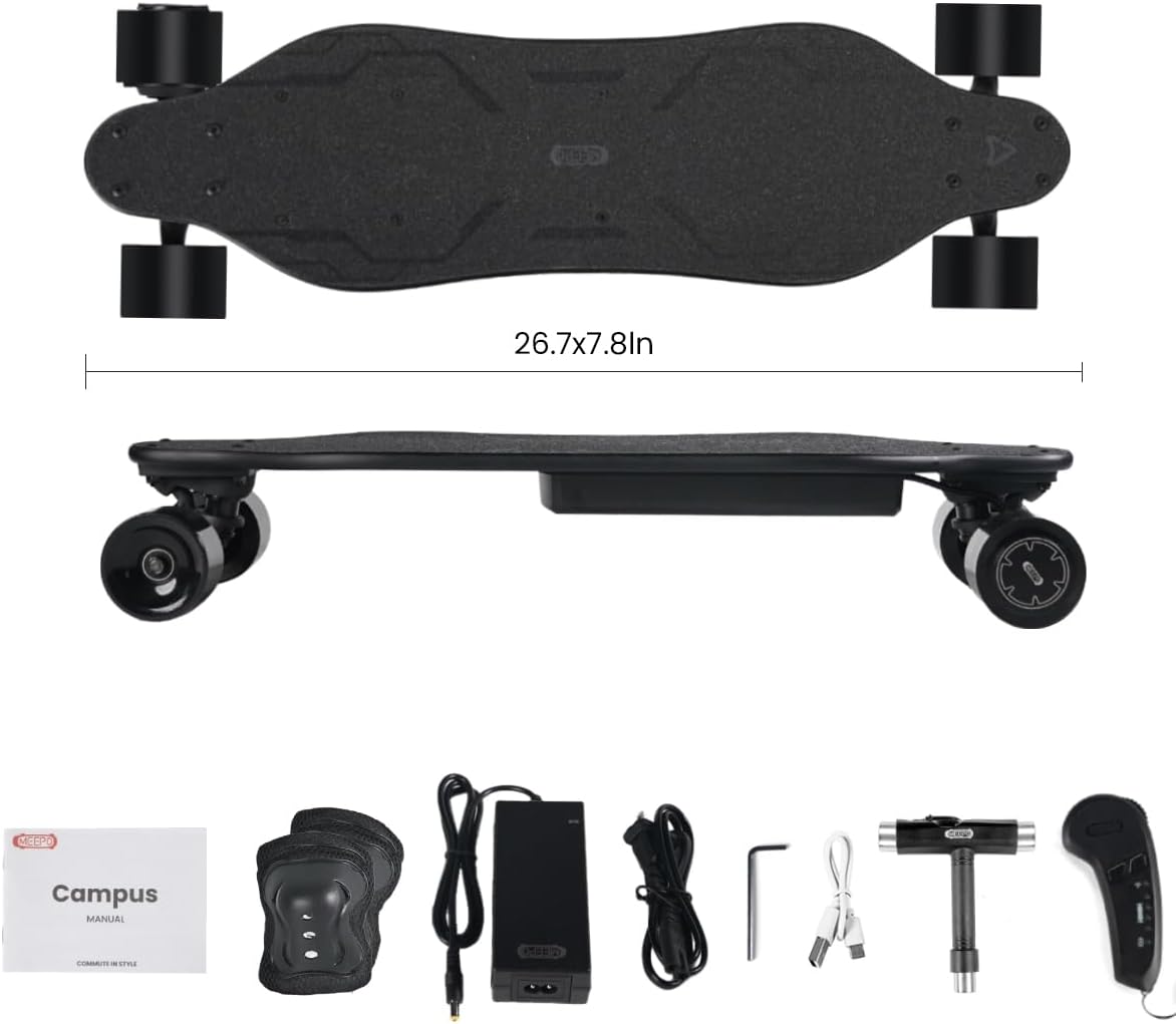 Meepo Campus Electric Skateboard for Teens & Beginners