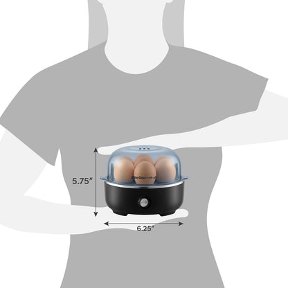 Electric Egg Cooker – 7-Egg Boiler & Steamer with Auto Shut-Off