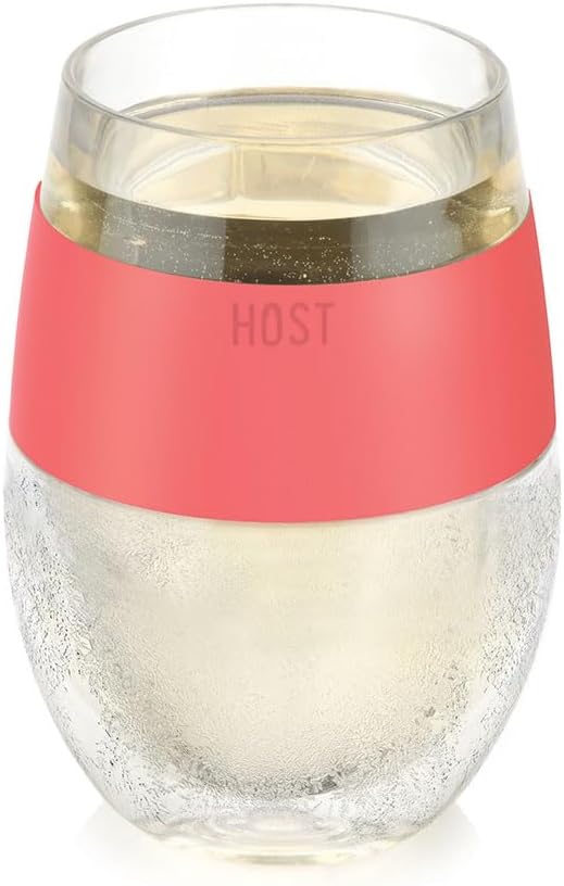 Freezable Stemless Wine Glasses – Insulated Cooling Gel Wine Tumblers Set
