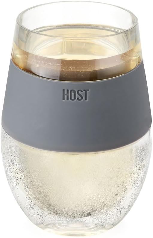 Freezable Stemless Wine Glasses – Insulated Cooling Gel Wine Tumblers Set