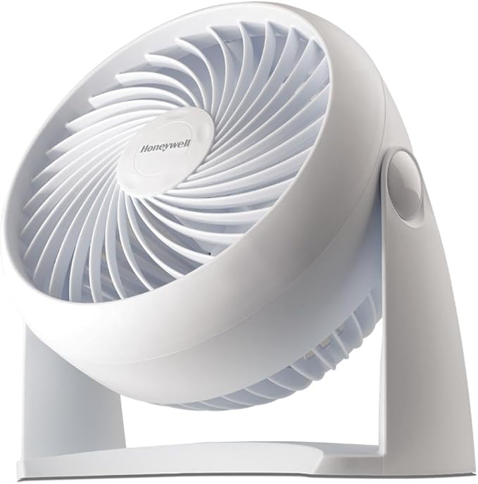 Honeywell TurboForce Table Fan – Quiet 3 Speed Air Circulator
