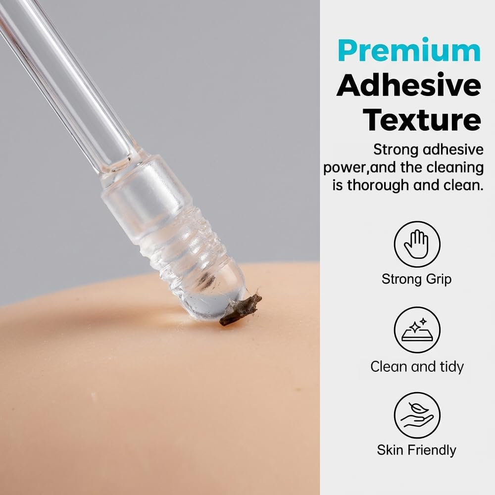 Sticky Ear Cleaner - Reusable Ear Wax Removal Tool with Soft Adhesive Tips, Gentle Ear Cleaning for Adults