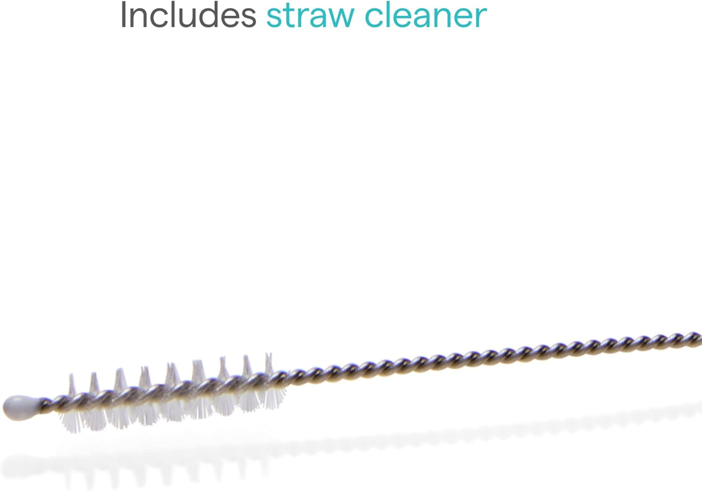Baby Straw Cup with Handles 10oz - Spill-Proof Weighted Straw Sippy Cup for Toddlers, Dog Design, 9+ Months