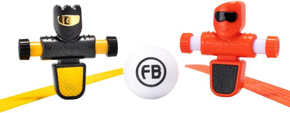 Fat Brain Toys Foosbots On the Go 2 player tabletop soccer game set
