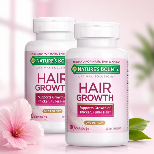 Nature’s Bounty Optimal Solutions Hair Growth – 90 Capsules