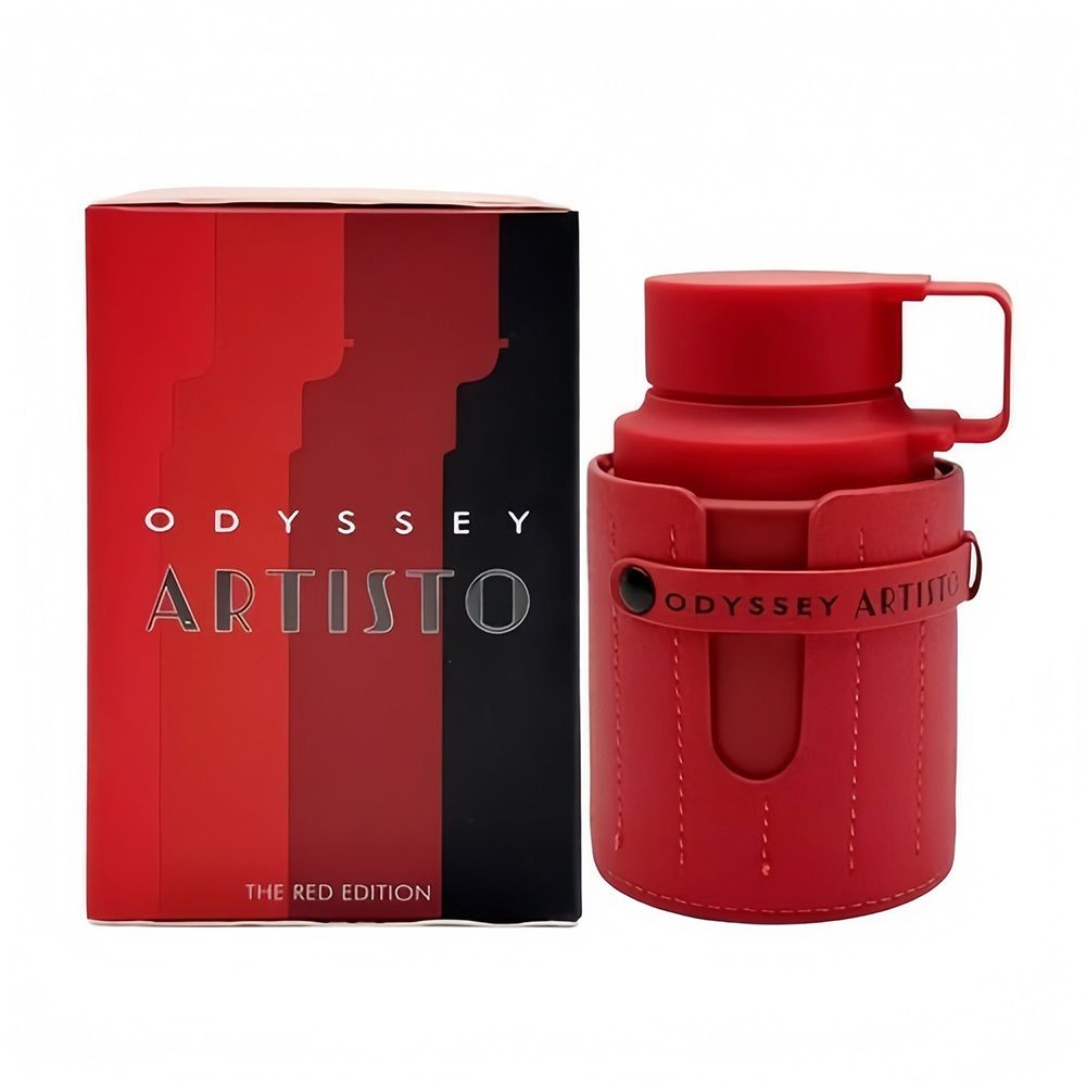 Armaf Odyssey Aristo Red Edition EDP 3.4 oz – Men's Woody Spicy Cologne