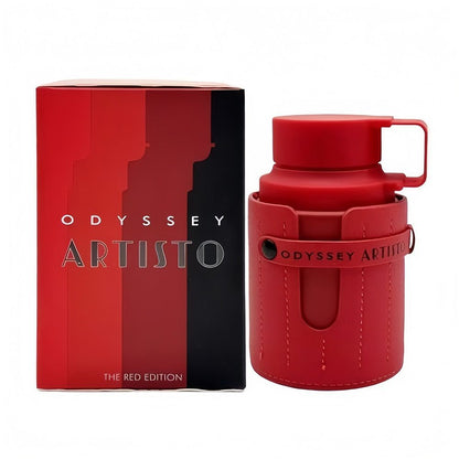 Armaf Odyssey Aristo Red Edition EDP 3.4 oz – Men's Woody Spicy Cologne