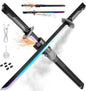 RGB LED Sparking Sword – Cyberpunk Light Up Saber with Sound & Mist