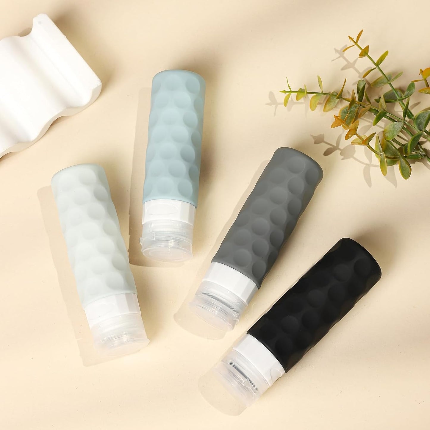 TSA Approved Travel Bottles Set – 3 oz Leak Proof Toiletry Containers