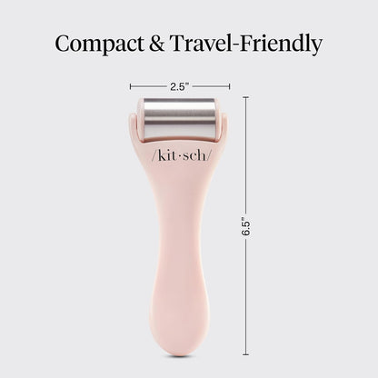 Kitsch Stainless Steel Ice Roller for Face – Cooling Facial & Eye Massager