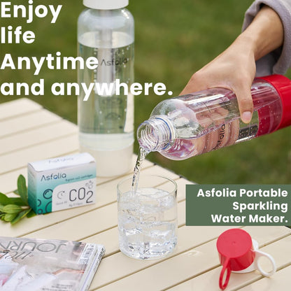 Portable Travel Soda Maker – Cordless Sparkling Water Machine with CO2