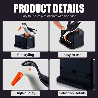 Woodpecker Toothpick Dispenser – Set of 2 Cute Automatic Toothpick Holders