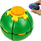 Press & Spin Fidget Ball – 3D Printed Sensory Stress Relief Toy for Kids, Teens & Adults | Compact Anxiety Fidget Spinner