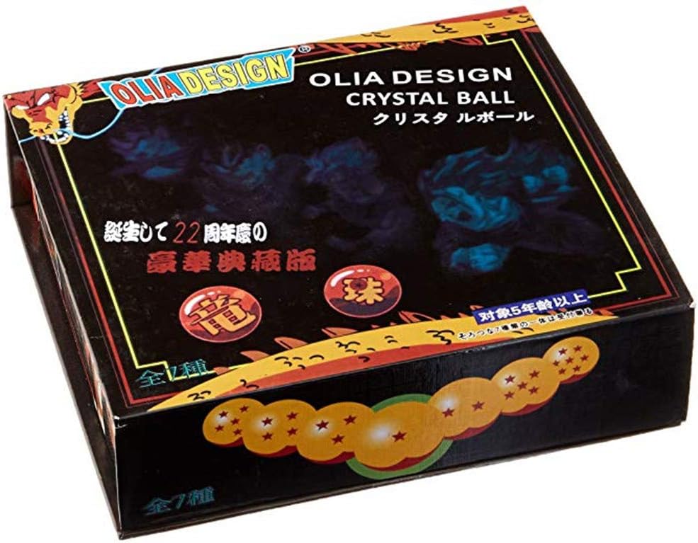 Collectible Star Crystal Glass Balls Set – 5 Sizes Anime-Inspired Spheres