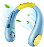 Kids Neck Fan – Portable Bladeless Cooling Fan for Kids with 4 Speeds
