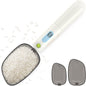 Rechargeable digital measuring spoon scale with 0.1g precision and bubble level