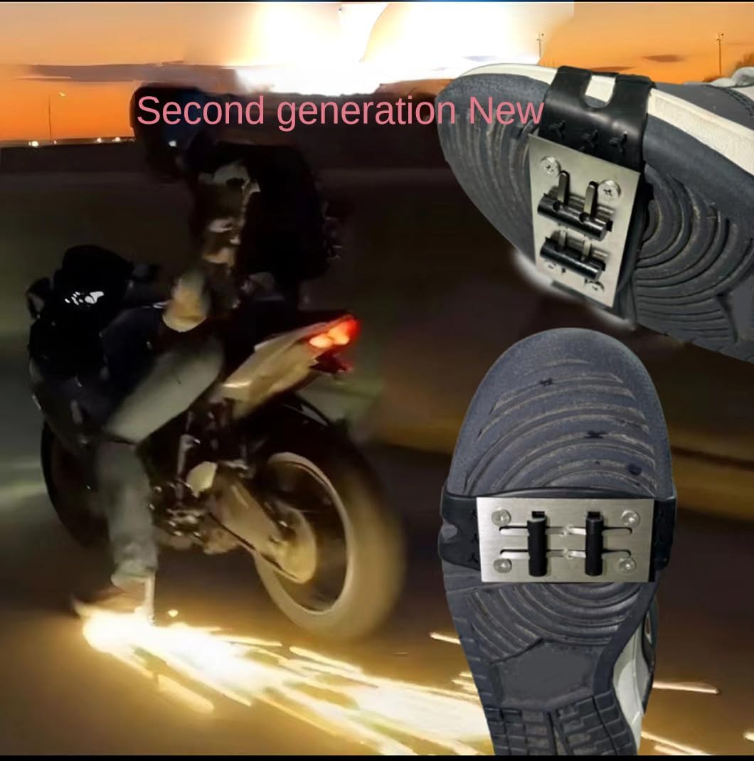 Friction Spark Pad for Shoes - Bike, Skateboard Flint Sole
