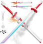 RGB LED Sparking Sword – Cyberpunk Light Up Saber with Sound & Mist