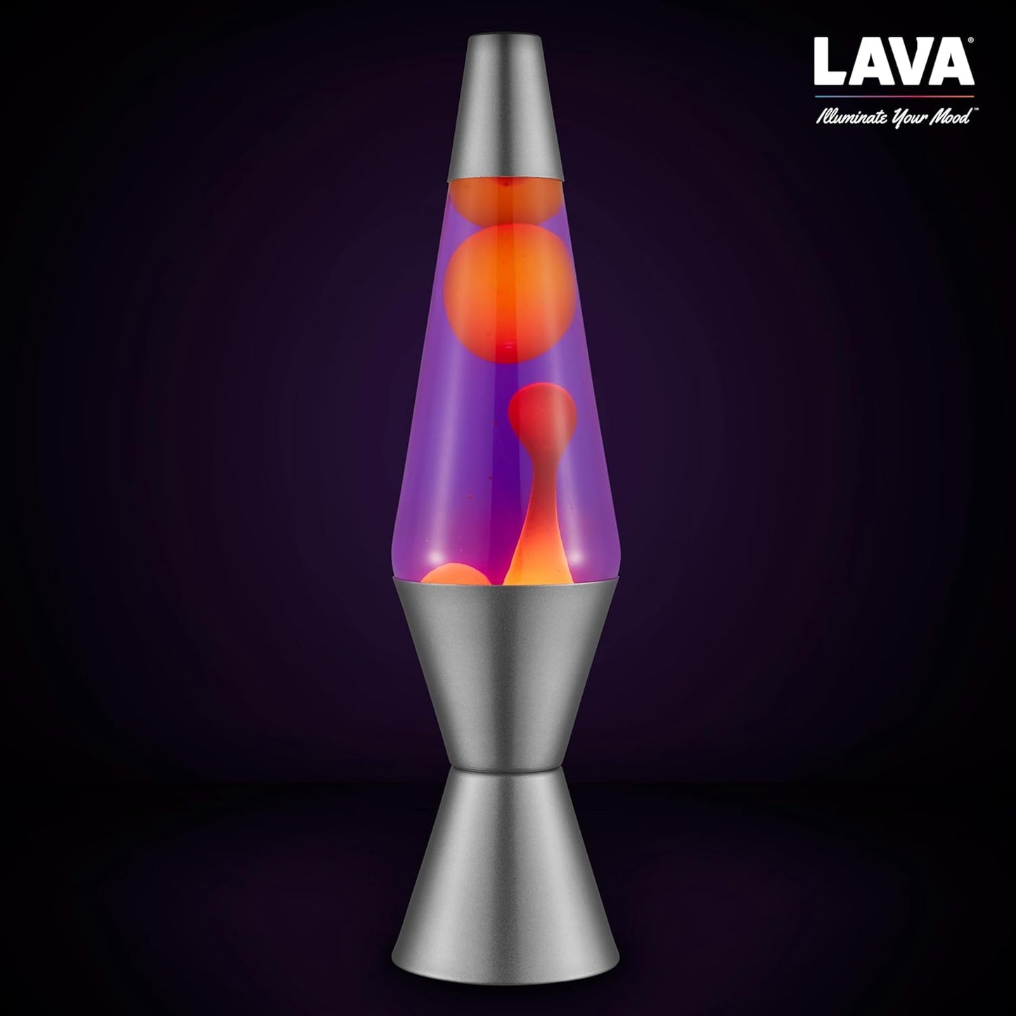 Original Lava Lamp 14.5" –  Wax Motion Lamp for Desk & Room Decor