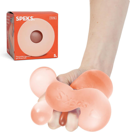Speks Jumbo Gump Stress Ball – Ultra-Soft Squishy Memory Gel Fidget Toy (Mist)