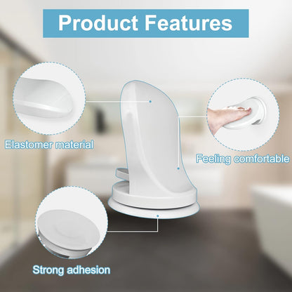 Suction Shower Foot Rest – Non-Slip Leg Shaving & Pedicure Step for Bath