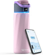 WaterH Smart Water Bottle 24oz - Insulated Stainless Steel with Hydration Tracker, Reminder & LED Display