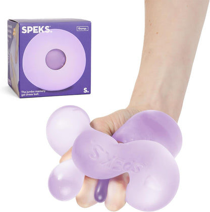 Speks Jumbo Gump ultra-soft squishy memory gel stress ball in mist color