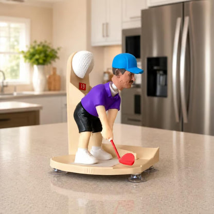 Golf Swing Bottle Opener – Novelty Automatic Cap Launcher & Catcher