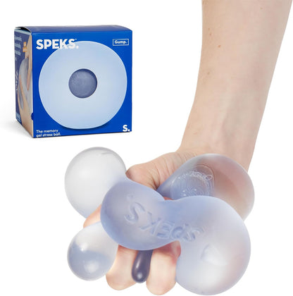 Speks Jumbo Gump Stress Ball – Ultra-Soft Squishy Memory Gel Fidget Toy (Mist)