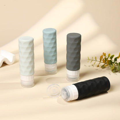 TSA Approved Travel Bottles Set – 3 oz Leak Proof Toiletry Containers