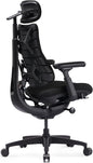 Omni SE ergonomic office chair in Obsidian with adjustable lumbar support and recline