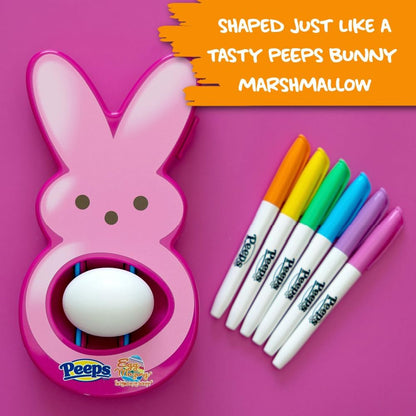 Eggmazing Egg Decorator - Peeps Bunny Kit with 6 Markers