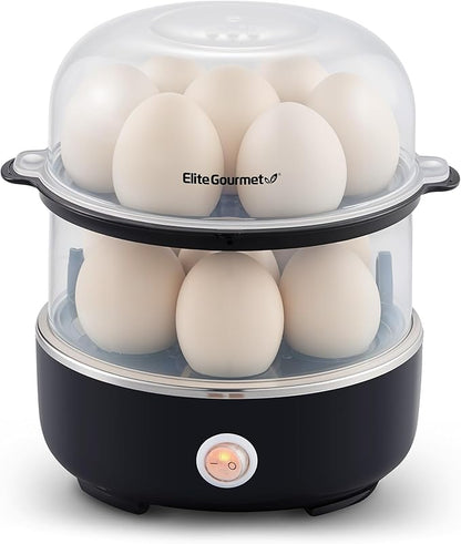 Electric Egg Cooker – 7-Egg Boiler & Steamer with Auto Shut-Off