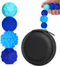Magnetic Fidget Balls – 4 Pack Textured Silicone Sensory Toys, Quiet