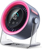 Wall Mounted Fan Rechargeable – Cordless Small Desk Fan with 100 Speeds