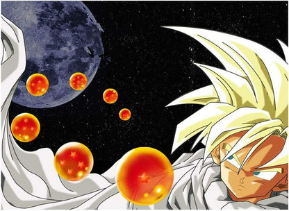 Collectible Star Crystal Glass Balls Set – 5 Sizes Anime-Inspired Spheres