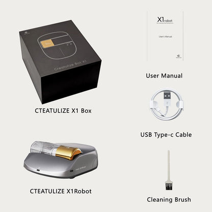 CREATULIZE X1 Robot Bed Vacuum – Cordless Mattress Cleaner with UV-C Light