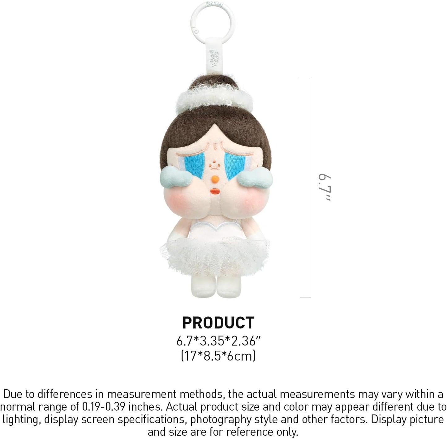 POP MART Crybaby Shiny Shiny Series Plush Pendant – Collectible Blind Toy