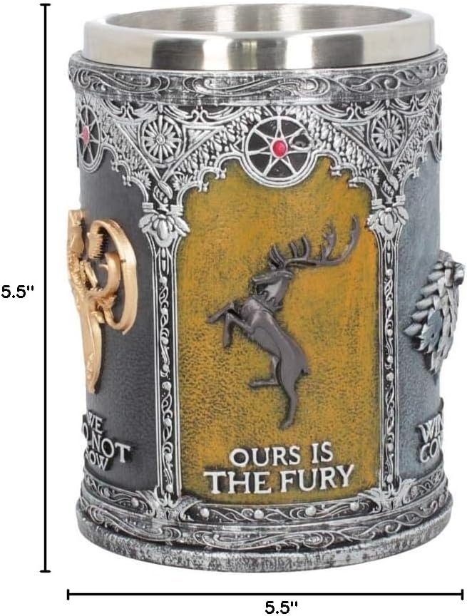 Game of Thrones House [House] Sigil Tankard – 14cm Collectible Stein