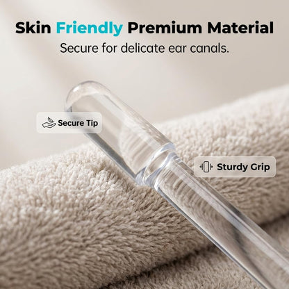 Sticky Ear Cleaner - Reusable Ear Wax Removal Tool with Soft Adhesive Tips, Gentle Ear Cleaning for Adults