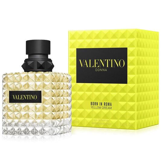 Valentino Donna Born In Roma Yellow Dream Eau de Parfum Spray for Women 3.4 oz 100ml New in Box
