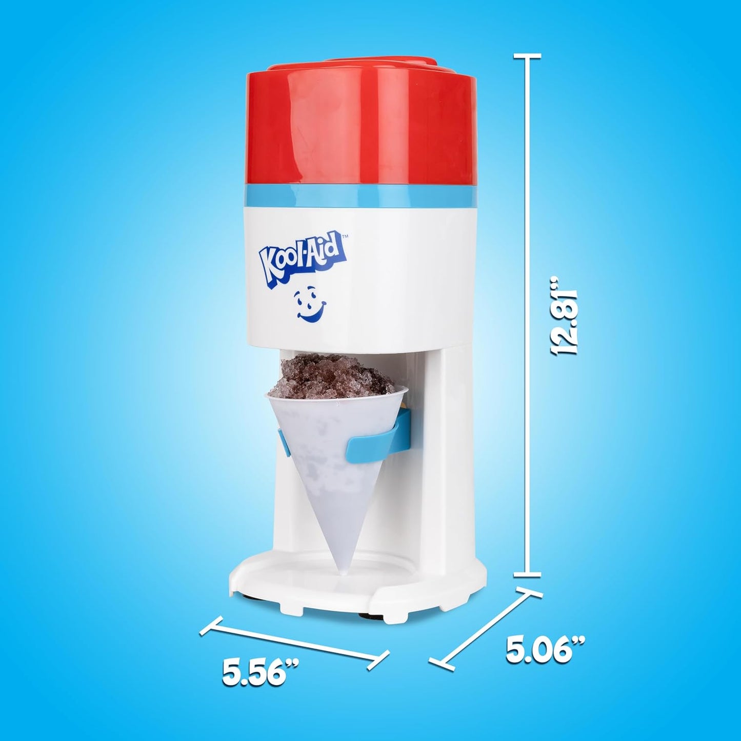 Kool-Aid Shave Ice & Snow Cone Machine – Ice Shaver for Slushies & Frozen Treats