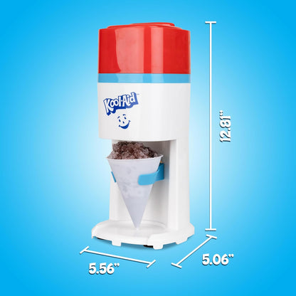 Kool-Aid Shave Ice & Snow Cone Machine – Ice Shaver for Slushies & Frozen Treats